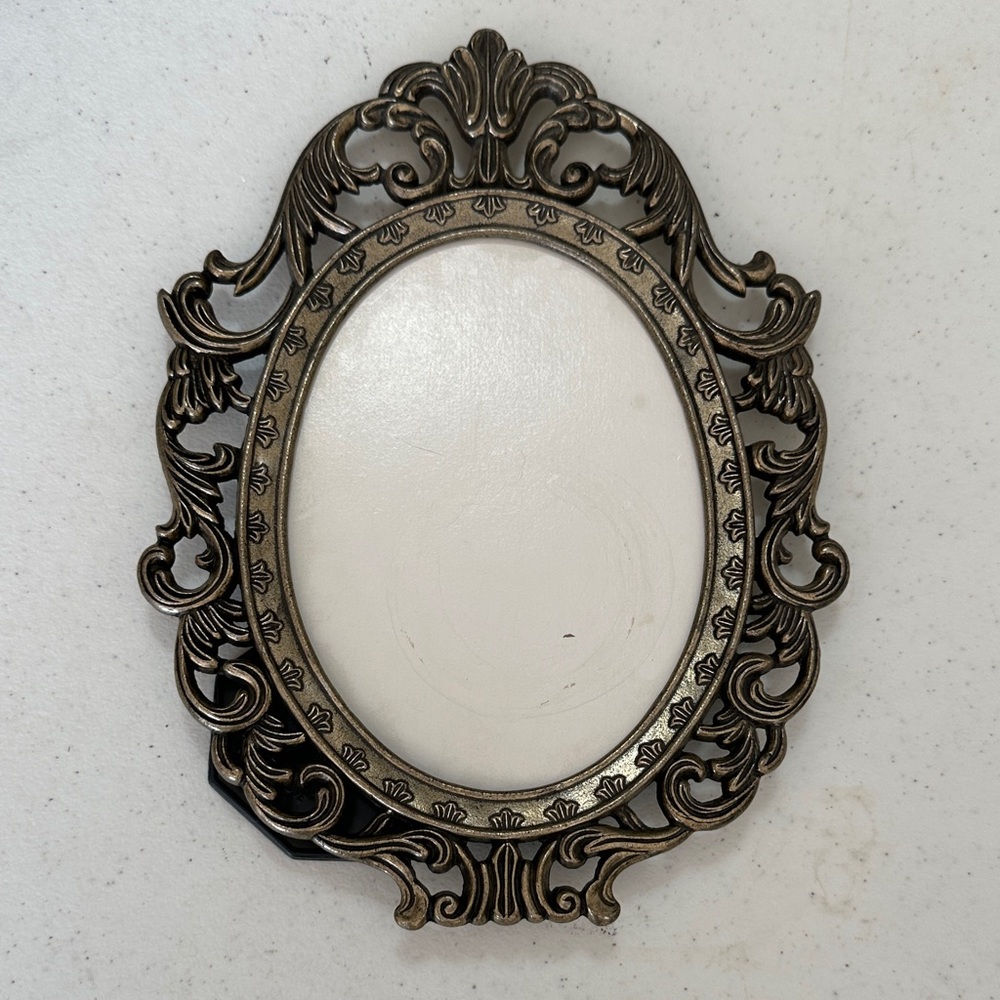 Antique Bronze Ornate Wall Mirror